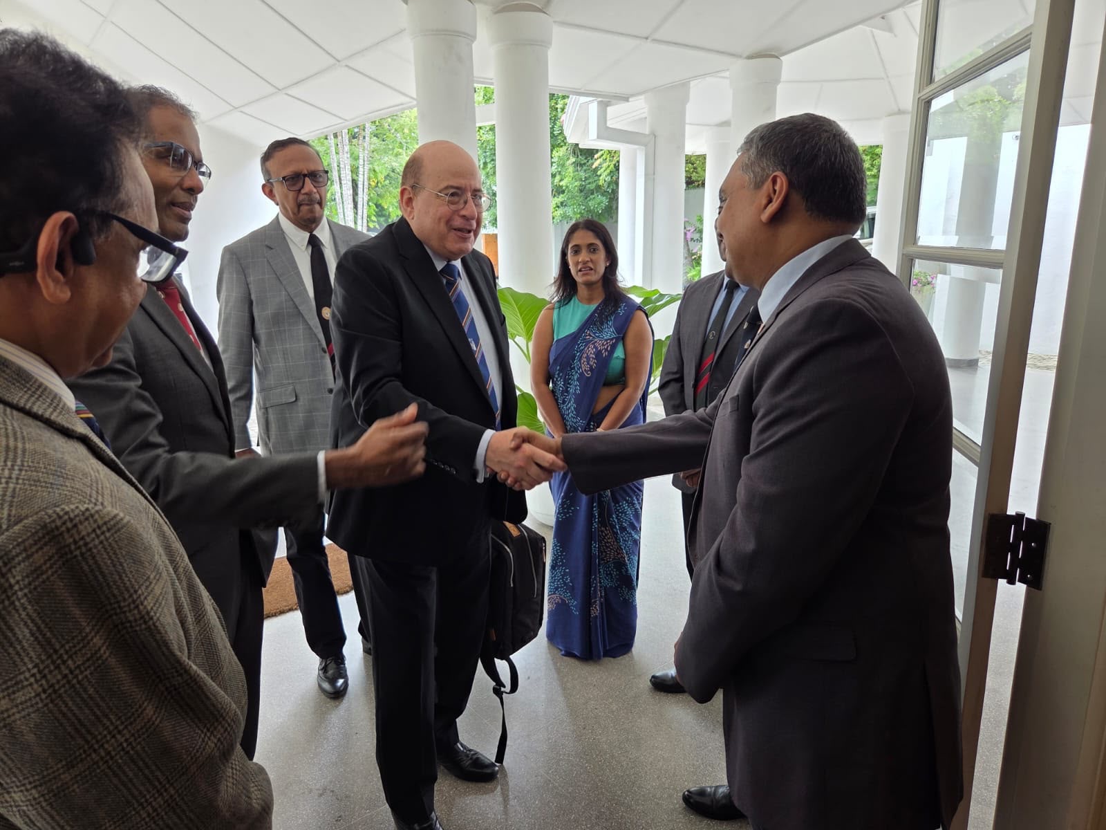 President Professor Hany Eteiba visits College of Surgeons of Sri Lanka